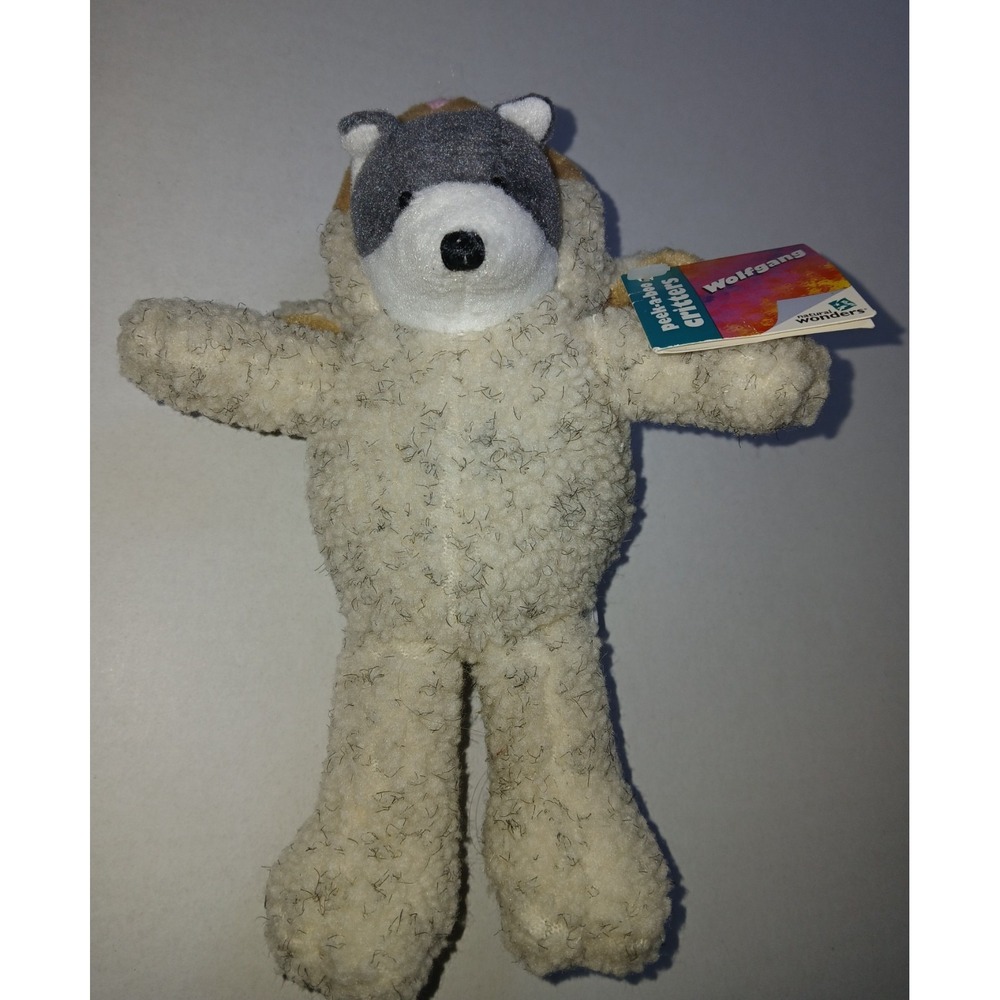 Vintage 1998 Peek-A-Boo‎ Critters, Wolfgang - Wolf In Sheep's Clothing